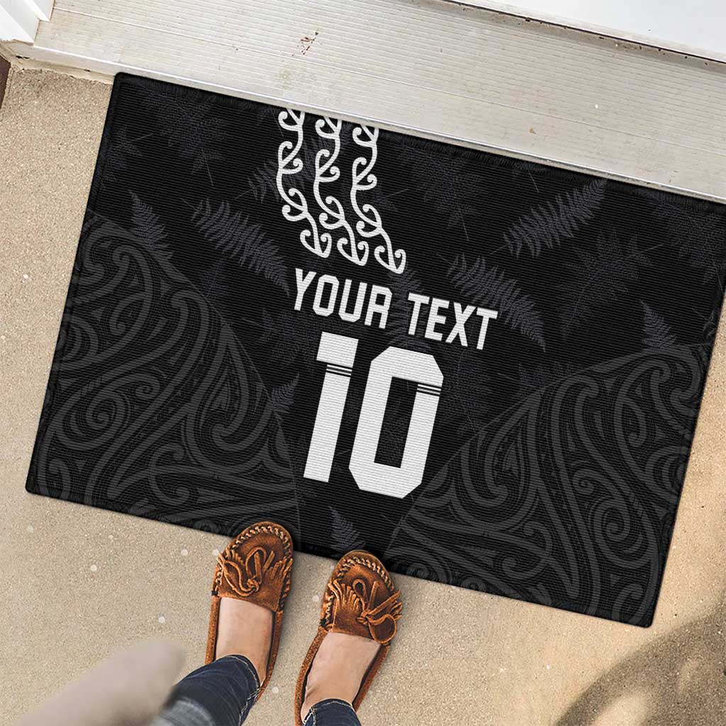 New Zealand Rugby Custom Rubber Doormat The Champions Aotearoa
