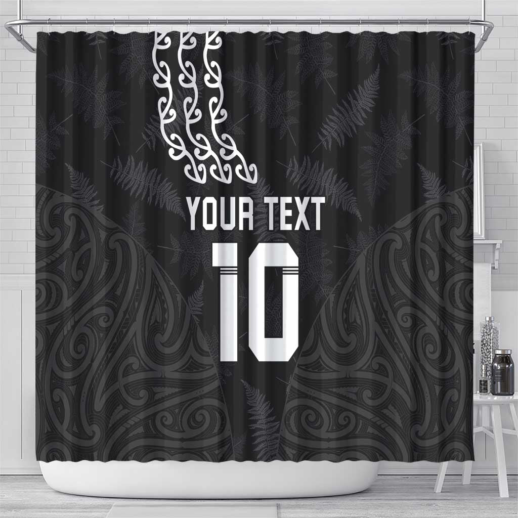 New Zealand Rugby Custom Shower Curtain The Champions Aotearoa