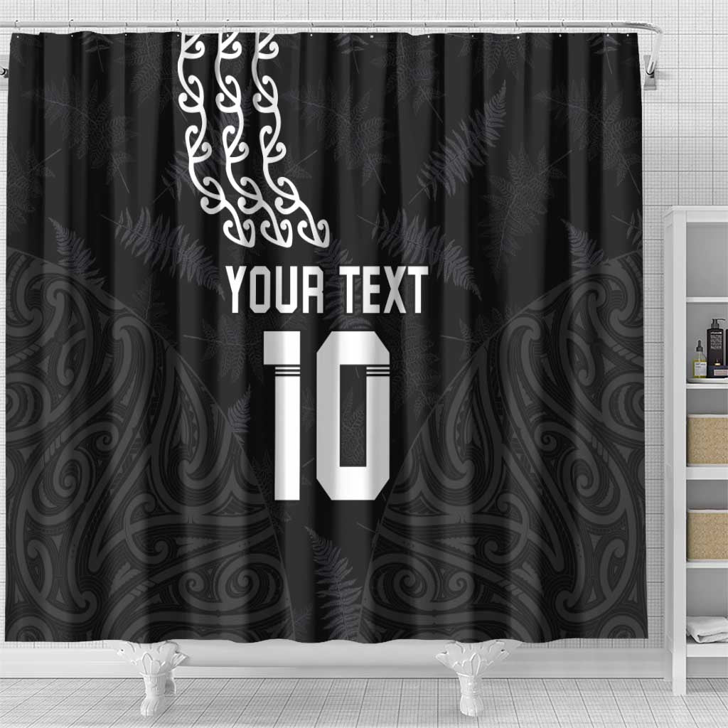 New Zealand Rugby Custom Shower Curtain The Champions Aotearoa