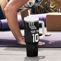 Custom New Zealand Rugby Jersey 2025 Tumbler With Handle The Champions Aotearoa