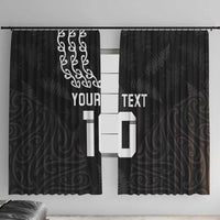 New Zealand Rugby Custom Window Curtain The Champions Aotearoa