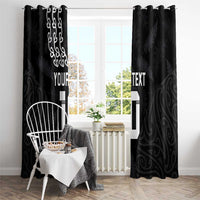 New Zealand Rugby Custom Window Curtain The Champions Aotearoa