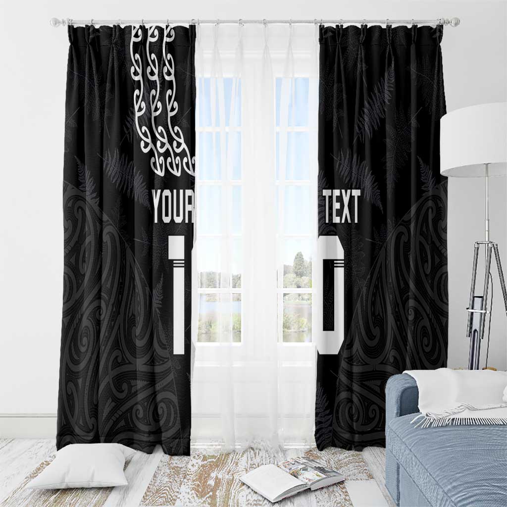 New Zealand Rugby Custom Window Curtain The Champions Aotearoa
