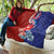 Hawaiian and Japanese Together Quilt The Whale and Koi Fish with Hinomaru and Lei