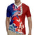 Hawaiian and Japanese Together Rugby Jersey The Whale and Koi Fish with Hinomaru and Lei