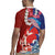 Hawaiian and Japanese Together Rugby Jersey The Whale and Koi Fish with Hinomaru and Lei