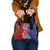 Hawaiian and Japanese Together Shoulder Handbag The Whale and Koi Fish with Hinomaru and Lei