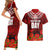 New Zealand ANZAC Waitangi Day Couples Matching Short Sleeve Bodycon Dress and Hawaiian Shirt Hei Tiki and Soldier LT03 - Polynesian Pride