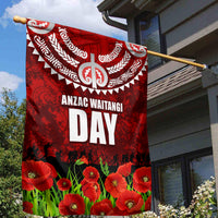 New Zealand ANZAC Waitangi Day Garden Flag Hei Tiki and Soldier LT03 - Polynesian Pride