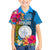 Personalised Palau Independence Day Hawaiian Shirt 1st October 30th Anniversary Polynesian Jungle Flower