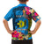 Personalised Palau Independence Day Hawaiian Shirt 1st October 30th Anniversary Polynesian Jungle Flower