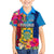 Tuvalu Independence Day Hawaiian Shirt 1st October 46th Anniversary Polynesian Jungle Flower