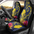 Niue Independence Day Car Seat Cover Hiapo Pattern Hibiscus Plumeria and Uga