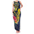 Niue Independence Day Family Matching Tank Maxi Dress and Hawaiian Shirt Hiapo Pattern Hibiscus Plumeria and Uga