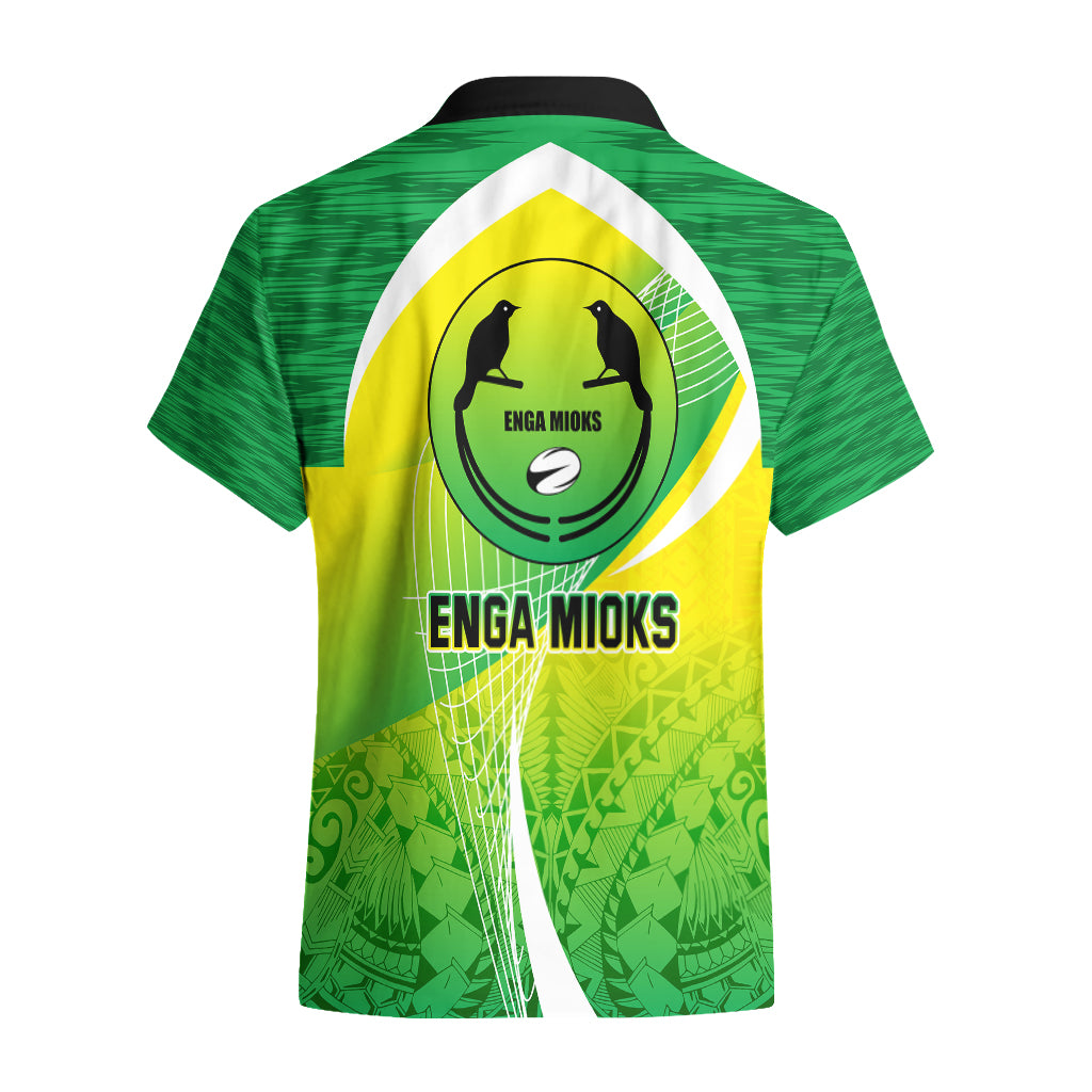 Enga Mioks Rugby Hawaiian Shirt Papua New Guinea Polynesian Tattoo LT03 - Polynesian Pride