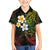 Hawaiian Hibiscus and Plumeria Polynesian Tribal Tattoo Hawaiian Shirt Reggae Color