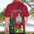 Niue Christmas Hawaiian Shirt Coat of Arms and Polynesian Tattoo Xmas Element Christmas Red Vibe LT03 - Polynesian Pride