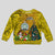 Personalised Niue Christmas Kid Ugly Christmas Sweater Coat of Arms and Polynesian Tattoo Xmas Element Christmas Yellow Vibe LT03 Kid Yellow - Polynesian Pride