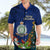 Niue Christmas Hawaiian Shirt Coat of Arms and Polynesian Tattoo Xmas Element Christmas Blue Vibe LT03 - Polynesian Pride