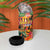 Hawaiian Honolulu Festival 4 in 1 Can Cooler Tumbler Hawaiian Identity - Hula Dancer and Ukulele Tropical Plants Style