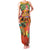 Hawaiian Honolulu Festival Family Matching Tank Maxi Dress and Hawaiian Shirt Hawaiian Identity - Hula Dancer and Ukulele Tropical Plants Style