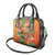 Hawaiian Honolulu Festival Shoulder Handbag Hawaiian Identity - Hula Dancer and Ukulele Tropical Plants Style