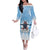 New Zealand Sky Diving Family Matching Off The Shoulder Long Sleeve Dress and Hawaiian Shirt Lets Get High