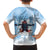 New Zealand Sky Diving Family Matching Off Shoulder Short Dress and Hawaiian Shirt Lets Get High
