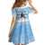 New Zealand Sky Diving Family Matching Off Shoulder Short Dress and Hawaiian Shirt Lets Get High