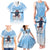 New Zealand Sky Diving Family Matching Tank Maxi Dress and Hawaiian Shirt Lets Get High