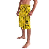Papua New Guinea Heritage Motif Lavalava Yellow Version LT05 - Polynesian Pride