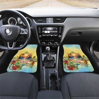 Aloha Hawaii Turtle Car Mats Retro Style - Polynesian Pride