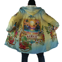 Aloha Hawaii Turtle Cloak Retro Style - Polynesian Pride
