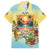 Aloha Hawaii Turtle Family Matching Puletasi and Hawaiian Shirt Retro Style - Polynesian Pride