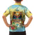 Aloha Hawaii Turtle Family Matching Tank Maxi Dress and Hawaiian Shirt Retro Style - Polynesian Pride