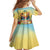 Aloha Hawaii Turtle Family Matching Tank Maxi Dress and Hawaiian Shirt Retro Style - Polynesian Pride