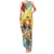 Aloha Hawaii Turtle Family Matching Tank Maxi Dress and Hawaiian Shirt Retro Style - Polynesian Pride