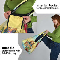 Aloha Hawaii Turtle Grocery Bag Retro Style - Polynesian Pride