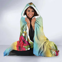 Aloha Hawaii Turtle Hooded Blanket Retro Style - Polynesian Pride
