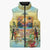 Aloha Hawaii Turtle Sleeveless Puffer Jacket Retro Style - Polynesian Pride