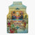 Aloha Hawaii Turtle Sleeveless Puffer Jacket Retro Style - Polynesian Pride