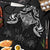 New Zealand Aotearoa Apron Maori Manta Ray Moko Black - Polynesian Pride