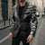 New Zealand Aotearoa Blazer Maori Manta Ray Moko Black - Polynesian Pride