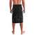 New Zealand Aotearoa Lavalava Maori Manta Ray Moko Black - Polynesian Pride