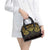 New Zealand Aotearoa Shoulder Handbag Maori Manta Ray Moko Gold - Polynesian Pride