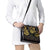 New Zealand Aotearoa Shoulder Handbag Maori Manta Ray Moko Gold - Polynesian Pride
