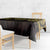 New Zealand Aotearoa Tablecloth Maori Manta Ray Moko Gold - Polynesian Pride