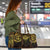 New Zealand Aotearoa Travel Bag Maori Manta Ray Moko Gold - Polynesian Pride