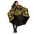 New Zealand Aotearoa Umbrella Maori Manta Ray Moko Gold - Polynesian Pride