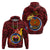 Papua New Guinea Gulf Province Hoodie Mix Coat Of Arms Polynesian Pattern LT05 - Polynesian Pride